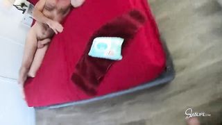 Brazil milf anyuci hátsó bejáratba tolva