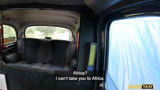 Fake Taxi - Zaawaadi az afrikai tini pina
