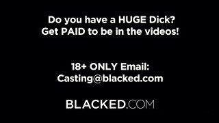 Blacked - Haley Spades kiborotvált picsája megrakva