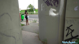 Public Agent - Óriás csöcsű barna nőci dug