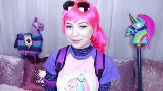 Fortnite cosplayes kisasszony cumizza a műfaszokat