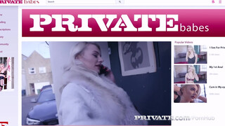 Private.com - A méretes cickós Elizabetha Romanova rábukik a farokra