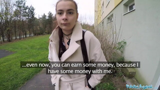 Public Agent - Orosz diák hölgyemény benne van a szexben