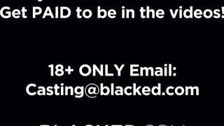 BLACKED - Annabel Redd a méretes picsájú tini hölgyemény