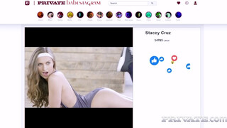 Private com - Stacy Cruz a személyi edzővel szexel