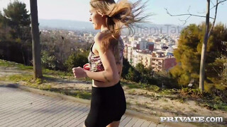 Private com - Tiffany Tatum borotvált picsája megrakva