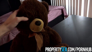 PropertySex - Morgan Lee durván megdöngetve