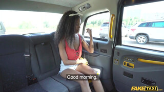 Fake Taxi - Tina Fire a méretes keblű barna spiné