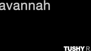 TUSHYRAW - Savannah Bond segglyukába barna dákót tolnak
