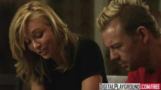 Digital Playground - Kayden Kross a konyhában szexel