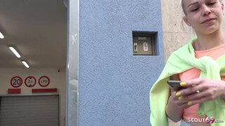 GERMAN SCOUT - 24 éves világos szőke kisasszony megdugva