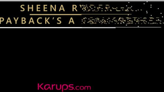 Karups - Sheena Ryder fiatalabb manussal dug