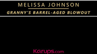 Melissa Johnson a hatalmas didkós érett nő