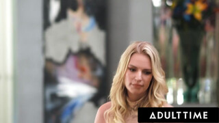 ADULT TIME - Rachael Cavalli-t a fullos tini bébiszitter ujjazza, majd nem tud ellenállni a lucskos leszbi 69-nek!