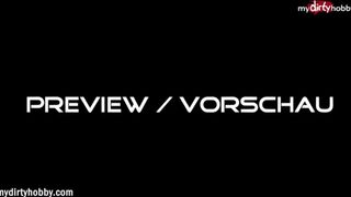 Világos Szőke tini csajszi sztrapkóban pattan a faszra kint a castingon