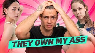 Dupla orosz szexmániás megőrül a bré nyaldosásától